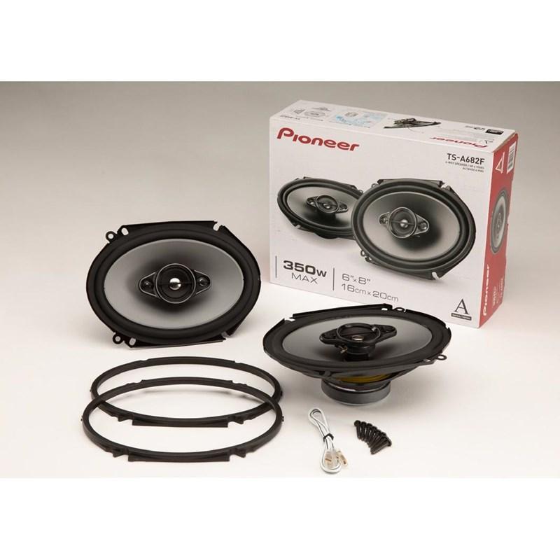 Pioneer TS-A462F 30 watts 4" x 6" 3-way Car Speaker - Installations Unlimited