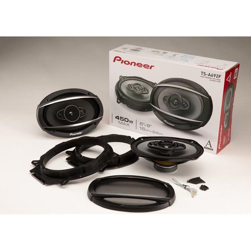 Pioneer TS-A692F 90 watts 6" x 9" 4-way Car Speaker - Installations Unlimited