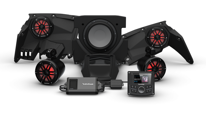 PMX-3, Front Color Optix™ Speaker, Dual Subwoofer and Rear Horn Speaker Kit for Select X3 Models